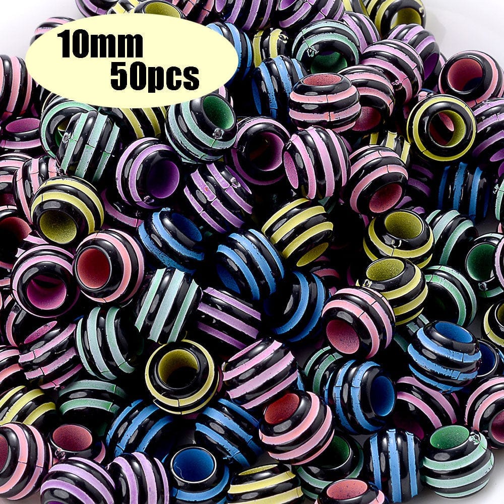 Colorful Pony Beads Fashion Hair Beads For Kids Bennys Beauty World
