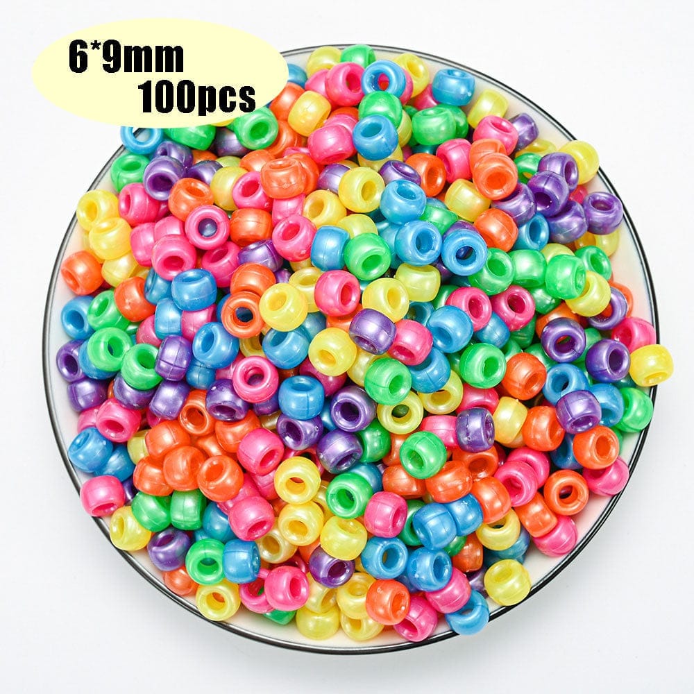 Colorful Pony Beads Fashion Hair Beads For Kids Bennys Beauty World