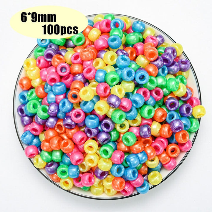 Colorful Pony Beads Fashion Hair Beads For Kids Bennys Beauty World