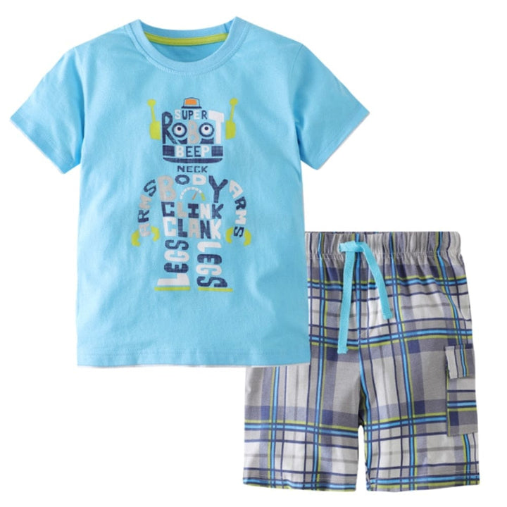 Cotton Boys & Girls Clothing Sets Short Sleeve Bennys Beauty World