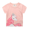 Cotton Summer Toddler Clothes Pink Tees Bennys Beauty World