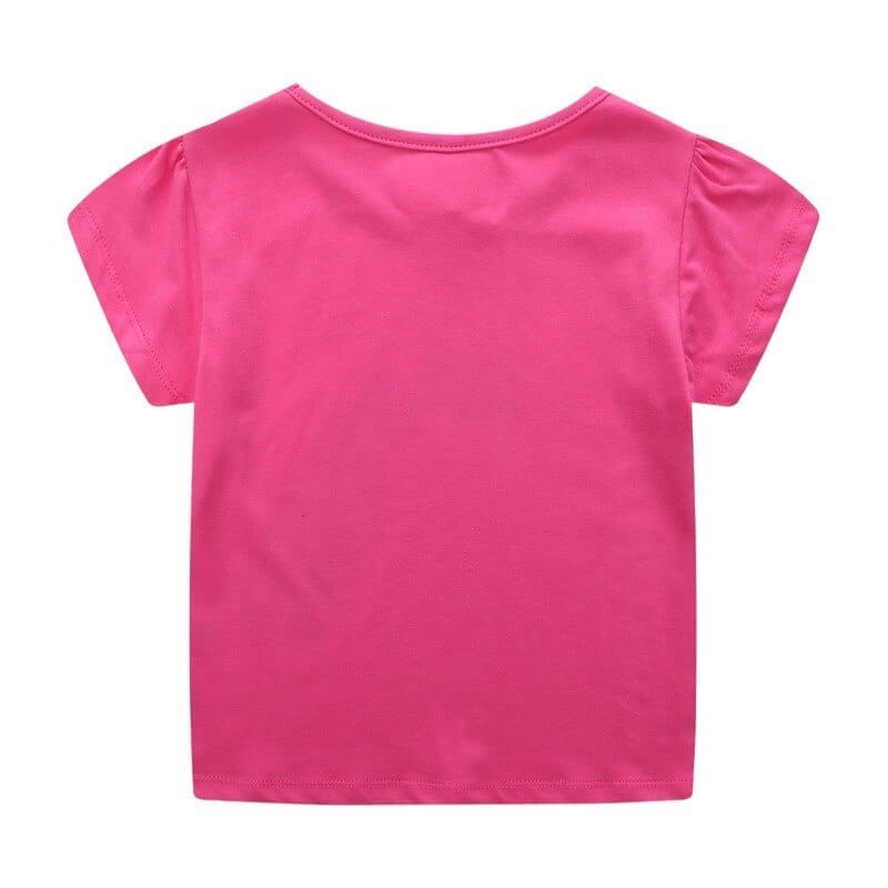 Cotton Summer Toddler Clothes Pink Tees Bennys Beauty World