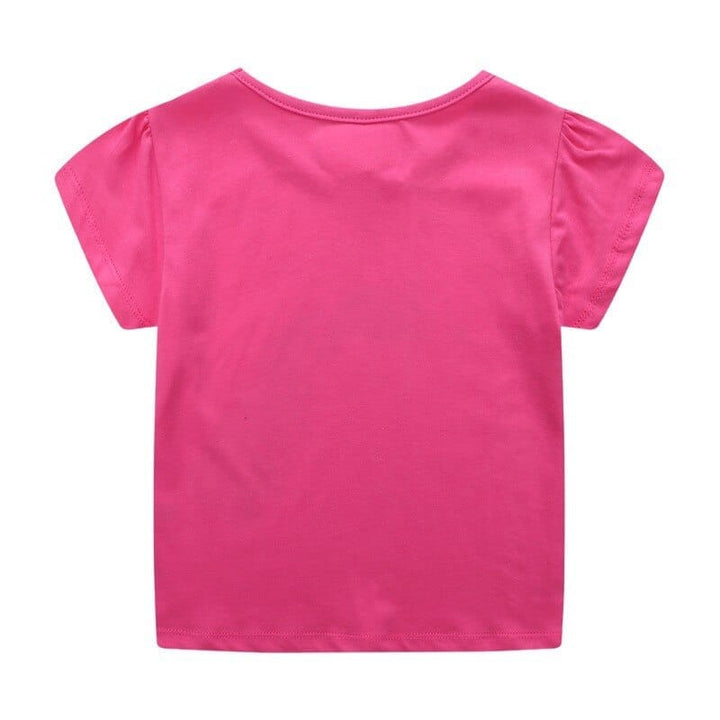 Cotton Summer Toddler Clothes Pink Tees Bennys Beauty World