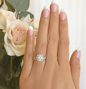 Couple Rings Wedding Engagement Rings Fashion Ladies Inlaid Diamond Rings Bennys Beauty World