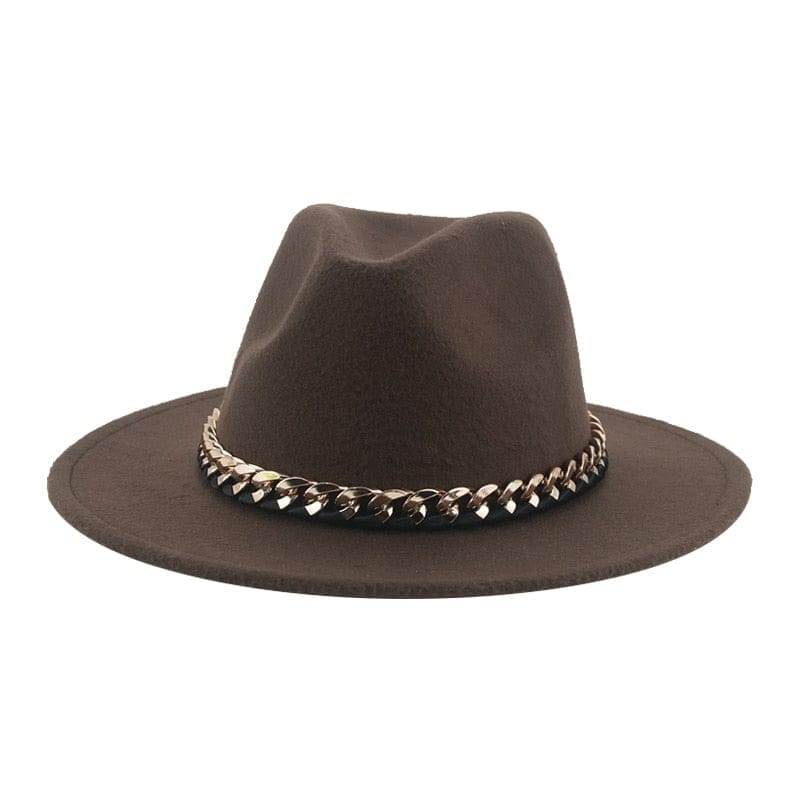 Vintage Fedora Hats for Men And Women light grey / 56-58cm