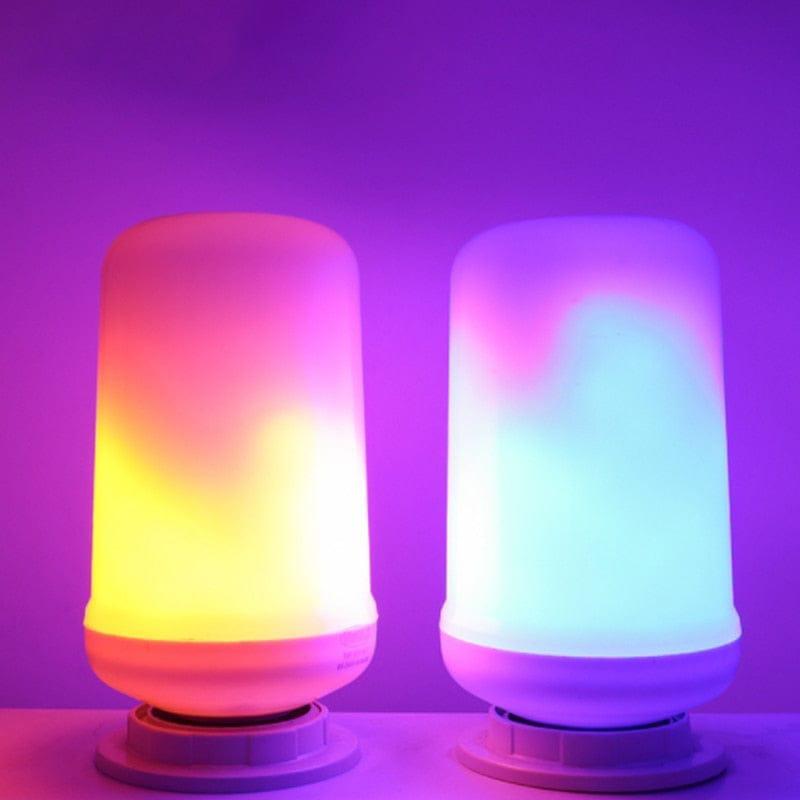 Creative 3 modes Gravity Sensor Flame Lights  Holiday Decor Lamp Bennys Beauty World