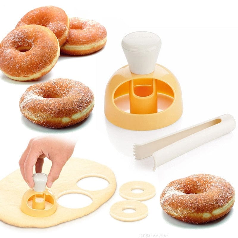 Creative DIY Donut Mold Cake Decorating Tools Plastic Desserts  Cutter Bennys Beauty World