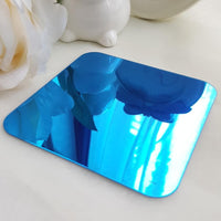 Creative DIY Square Abstract Decorative Acrylic Mirror Wall Stickers Bennys Beauty World