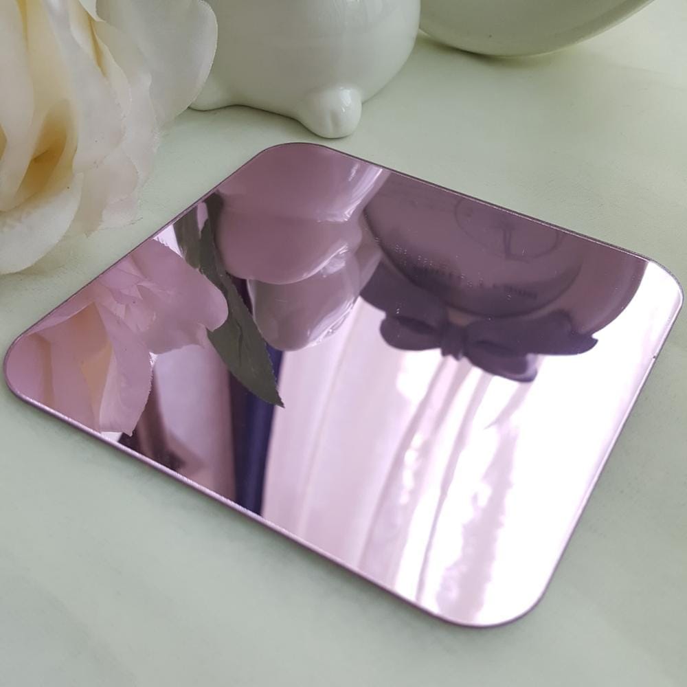 Creative DIY Square Abstract Decorative Acrylic Mirror Wall Stickers Bennys Beauty World