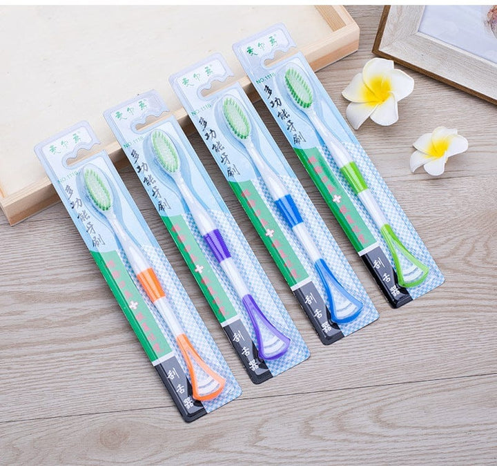 Creativity Tongue Scraping Toothbrush Green Tea Bennys Beauty World