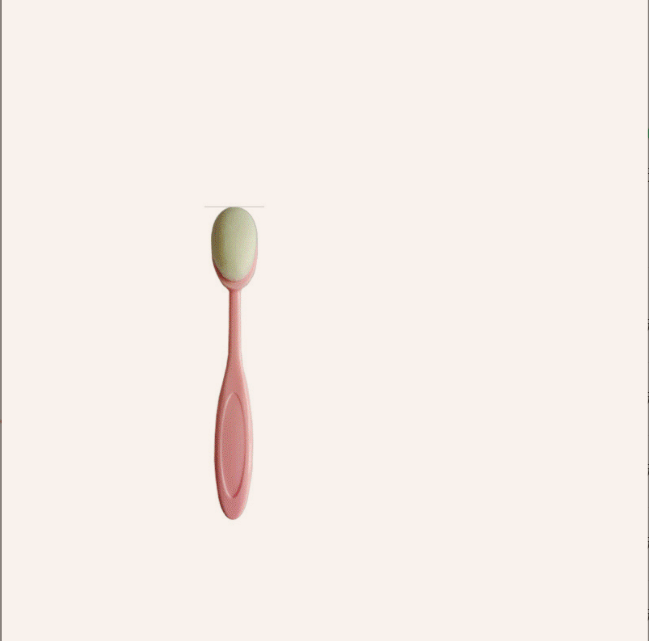 Curved Foundation Brush Toothbrush Type Beginner Bennys Beauty World