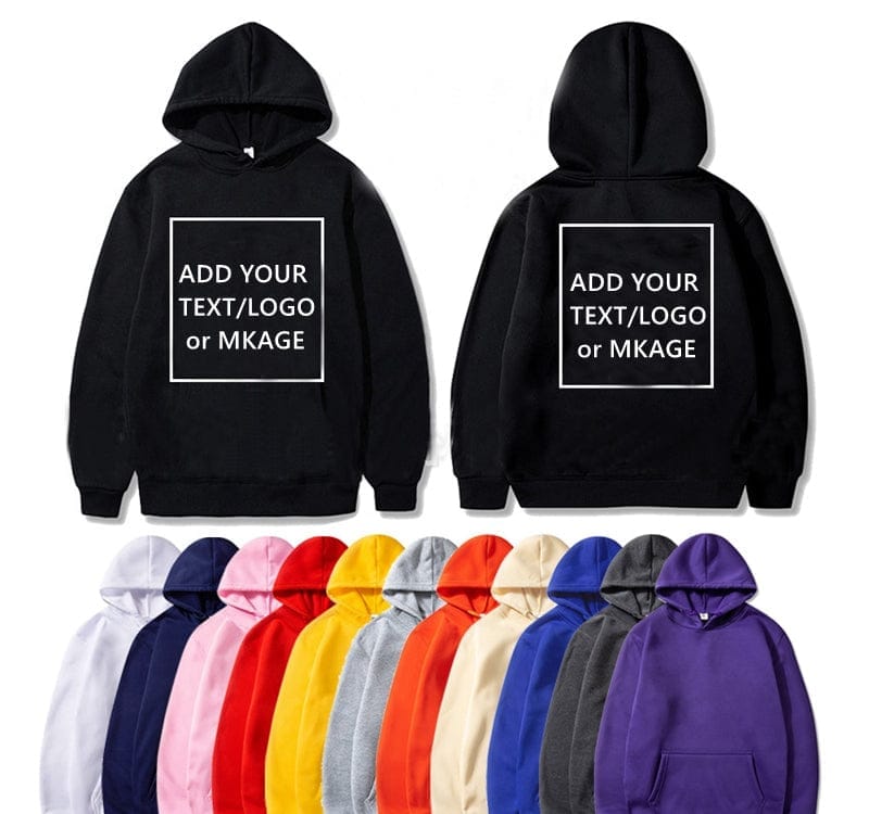 Custom Fashion Custom  Casual Pullover Hoodie Sweatshirt Unisex Warm Long Sleeve Bennys Beauty World