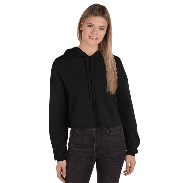 Customize, Women's Fleece Crop Hoodie, Show Your Style Bennys Beauty World