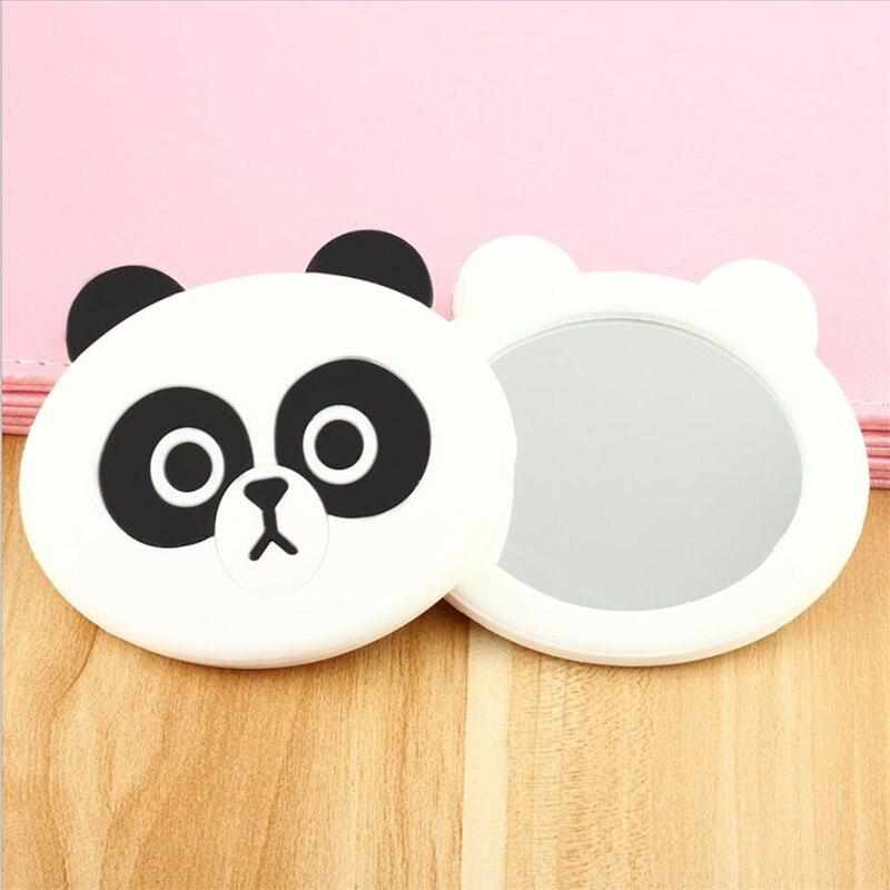 Cute Cartoon Animal Silica Gel Makeup/Travel Pocket Mirror Bennys Beauty World