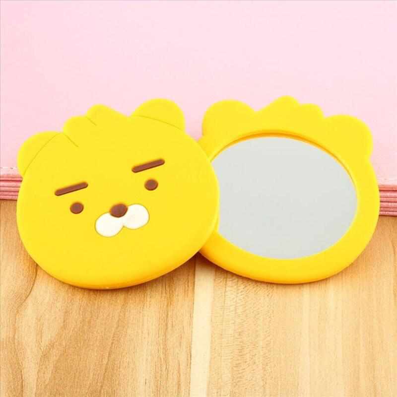 Cute Cartoon Animal Silica Gel Makeup/Travel Pocket Mirror Bennys Beauty World