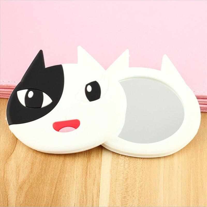 Cute Cartoon Animal Silica Gel Makeup/Travel Pocket Mirror Bennys Beauty World