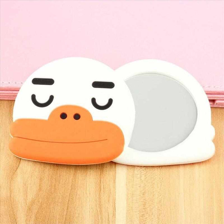 Cute Cartoon Animal Silica Gel Makeup/Travel Pocket Mirror Bennys Beauty World