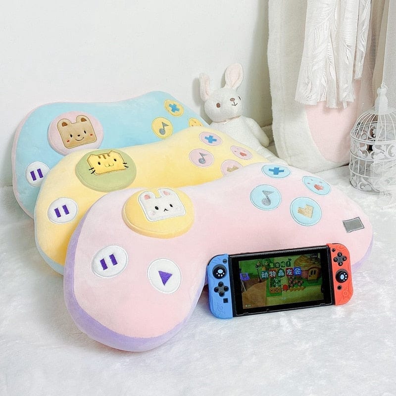 Cute Colorful Game Console Plush Pillow Kids Plush Toys Soft Sofa Cushion Bennys Beauty World