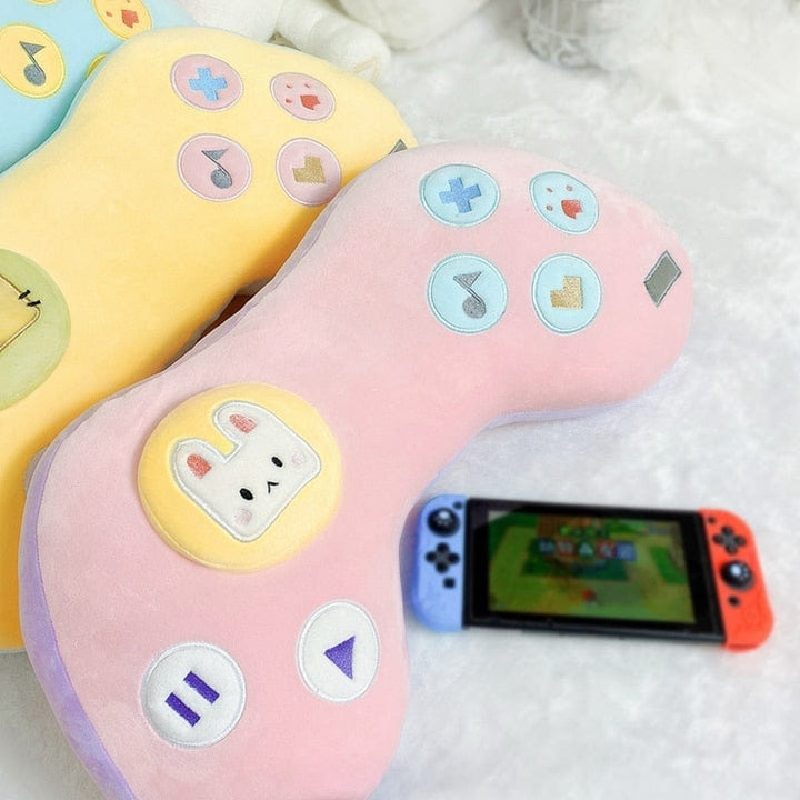 Cute Colorful Game Console Plush Pillow Kids Plush Toys Soft Sofa Cushion Bennys Beauty World