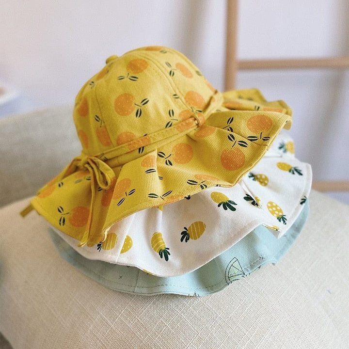 Cute Summer Baby Girl Bowknot Kids Sun Hat Bennys Beauty World