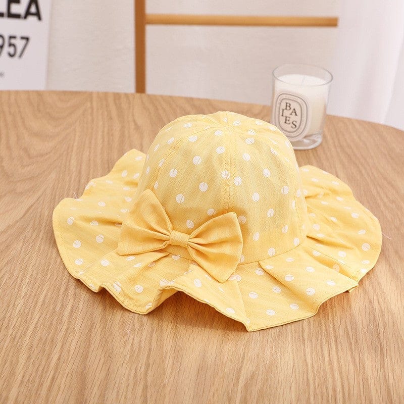 Cute Summer Baby Girl Bowknot Kids Sun Hat Bennys Beauty World