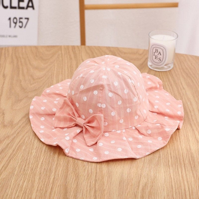 Cute Summer Baby Girl Bowknot Kids Sun Hat Bennys Beauty World