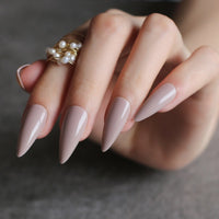 DIY long shiny fake nails glossy Matte false nails Bennys Beauty World