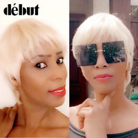 Debut Pixie Cut Human Hair Wigs Brazilian Short  Hair Bennys Beauty World