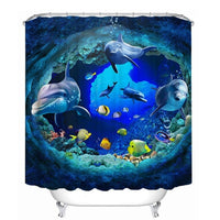 Deep Sea Polyester Bathroom Set Bennys Beauty World