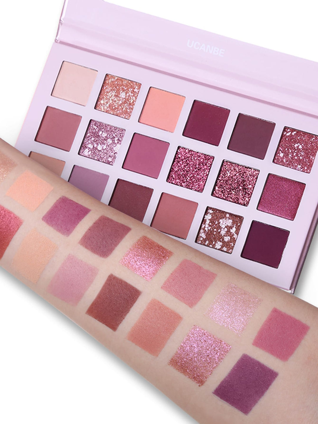 Desert Rose Eyeshadow Palette 18 Color Eyeshadow Palette Bennys Beauty World