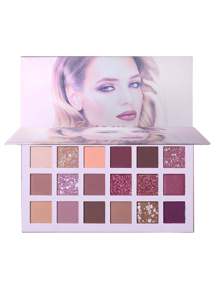 Desert Rose Eyeshadow Palette 18 Color Eyeshadow Palette Bennys Beauty World