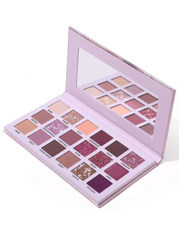 Desert Rose Eyeshadow Palette 18 Color Eyeshadow Palette Bennys Beauty World