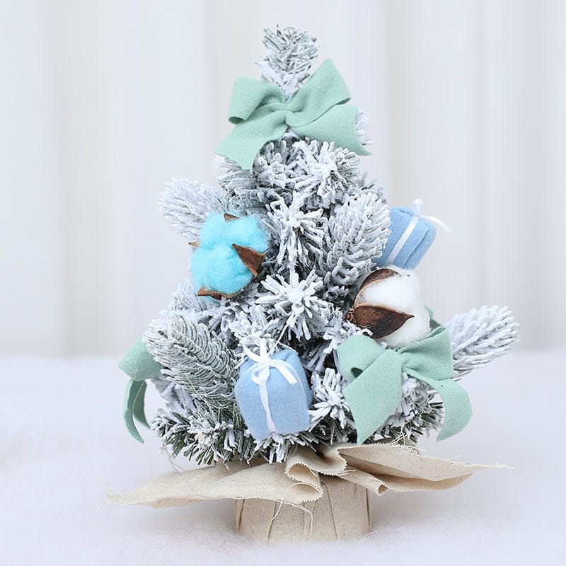 Desktop Christmas Tree Small Mini Ornaments Potted Plants Bennys Beauty World