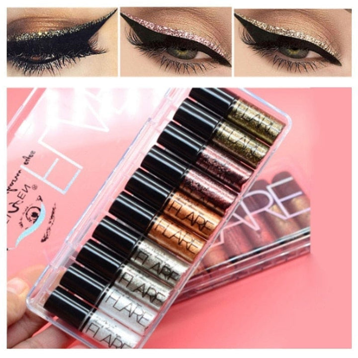 Diamond Shiny Eye Liners Cosmetics Waterproof Eyeshadow Bennys Beauty World