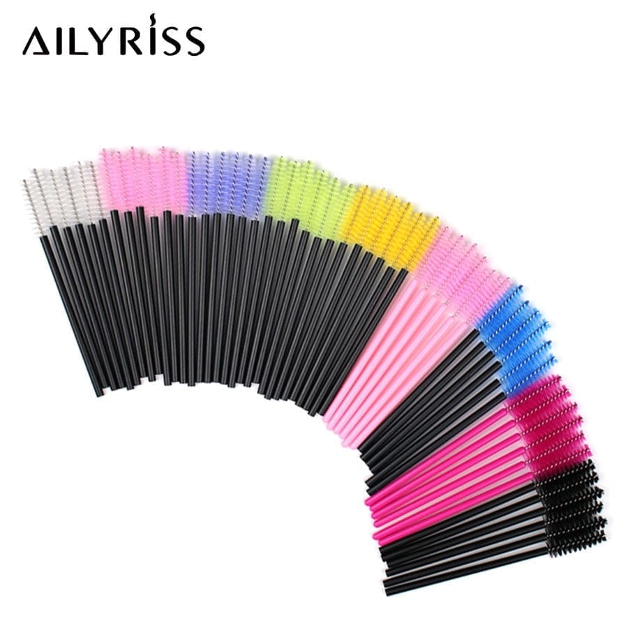 Disposable Eyelash Brush 25/50 Pcs Crystal Eye Brush Bennys Beauty World