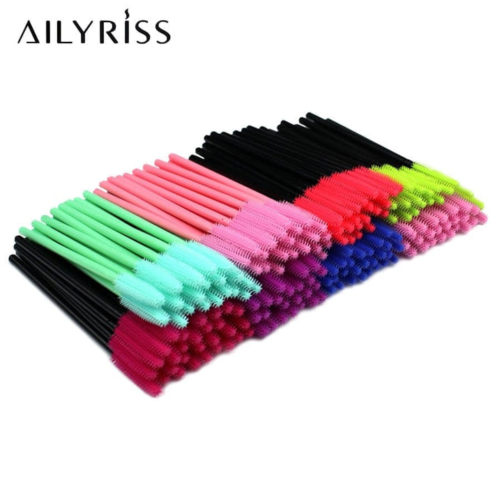 Disposable Eyelash Brush 25/50 Pcs Crystal Eye Brush Bennys Beauty World