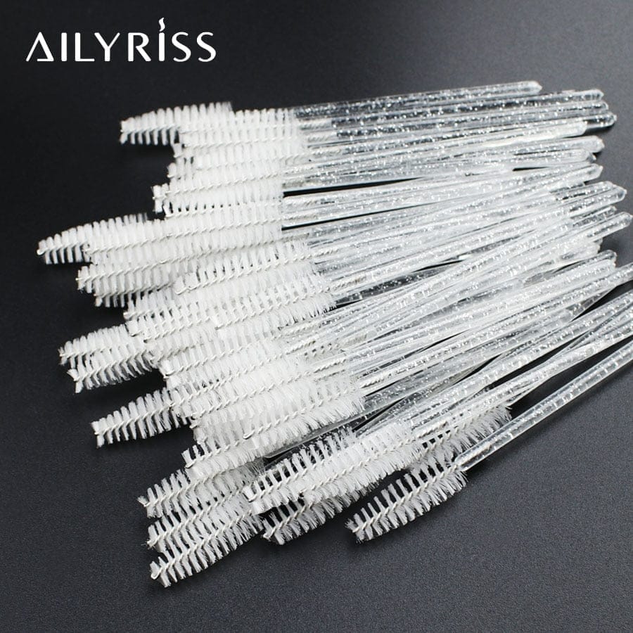 Disposable Eyelash Brush 25/50 Pcs Crystal Eye Brush Bennys Beauty World