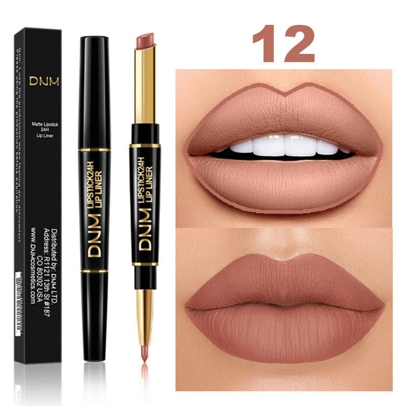 Double Ended Matte Lipstick Long Lasting Waterproof Lipsticks Bennys Beauty World