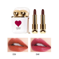 Double Tube Velvet Lipstick Matte Matte Earphone Storage Box Portable Bennys Beauty World