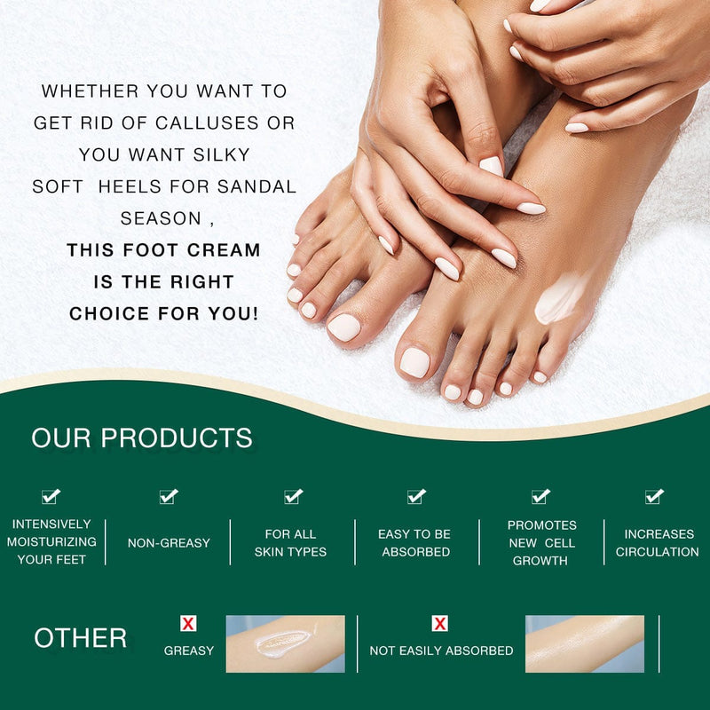 Dry Cracked Heel Natural Moisture Foot Repair Cream Bennys Beauty World