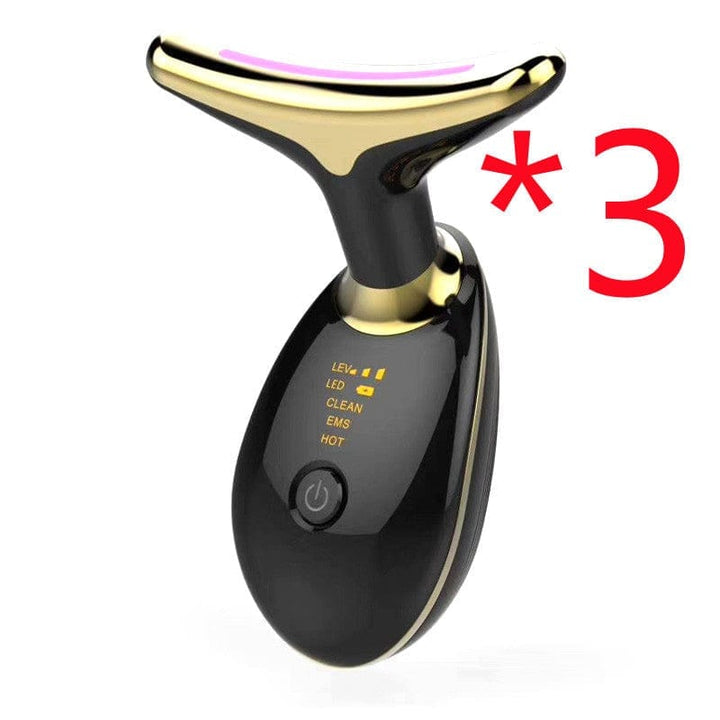 EMS Thermal Neck Lifting And Tighten Massager Electric Microcurrent Bennys Beauty World