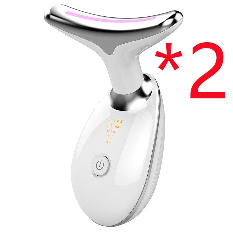 EMS Thermal Neck Lifting And Tighten Massager Electric Microcurrent Bennys Beauty World