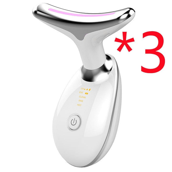 EMS Thermal Neck Lifting And Tighten Massager Electric Microcurrent Bennys Beauty World