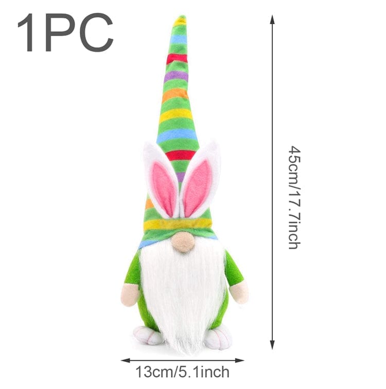 Easter Faceless Dwarf Holding Carrot Doll Bennys Beauty World