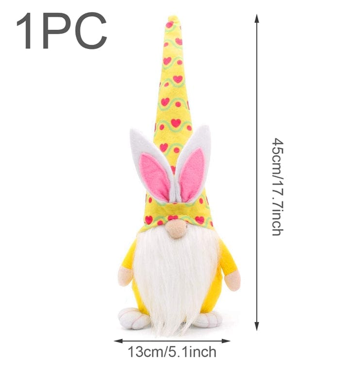 Easter Faceless Dwarf Holding Carrot Doll Bennys Beauty World