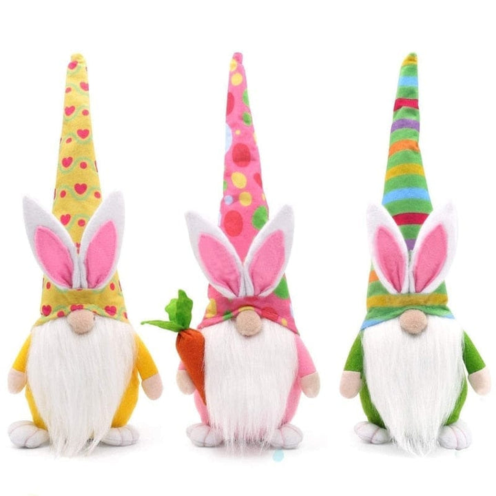 Easter Faceless Dwarf Holding Carrot Doll Bennys Beauty World