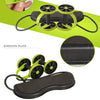 Elastic Pull Rope Abdominal Roller Wheel for Muscle Trainer Bennys Beauty World