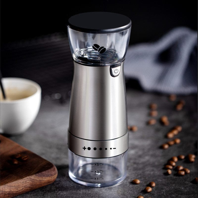 Electric Coffee Grinder Stainless Steel Adjustable Grinder Bennys Beauty World