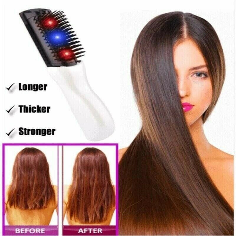 Electric Laser Infrared Anti Hair Loss Scalp Massager Hair Brush BENNYS 