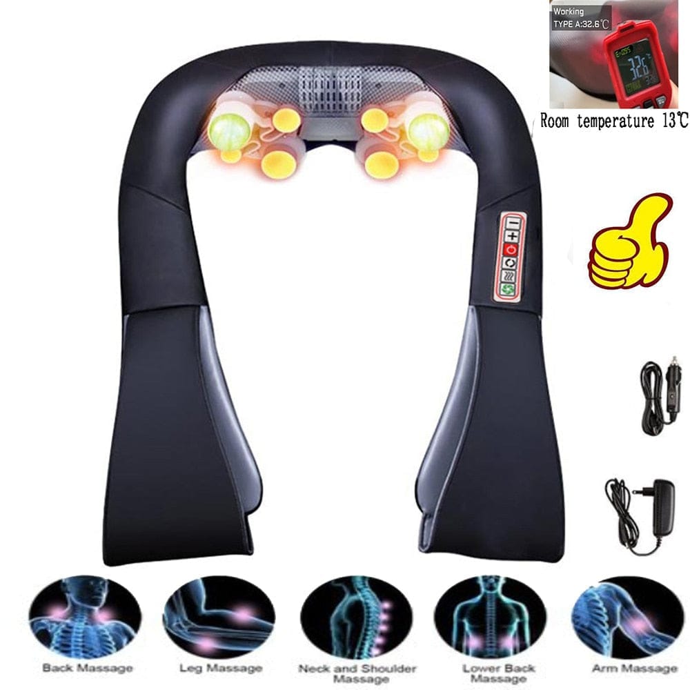 Electric Shoulder Massager Infrared Heated Massager Bennys Beauty World